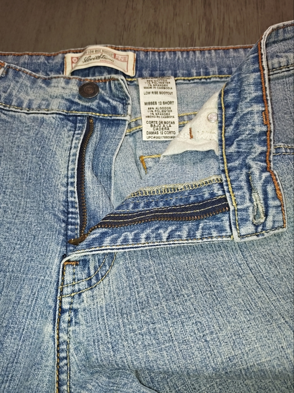 Levi Strauss & Co. signature Women's stretch low rise bootcut blue... - Picture 11 of 13
